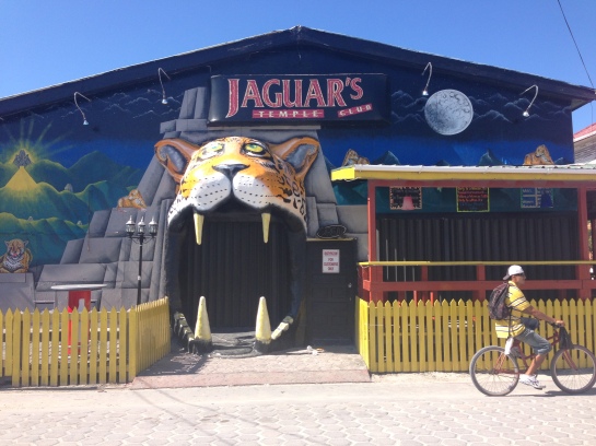 jaguars - one of two nightclubs on the island