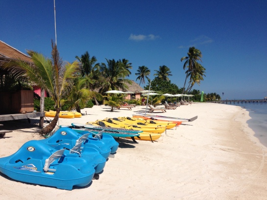 complimentary paddle boats, kayaks, bikes, snorkel gear & paddle boards
